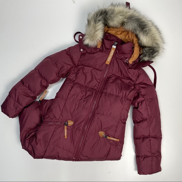 Wanakome Calypso Mulberry Long Down Parka Jacket - Picture 2 of 5